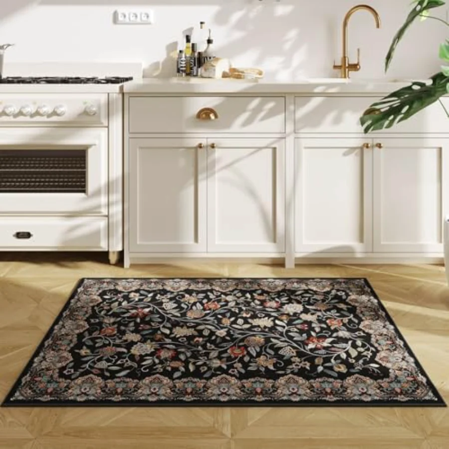Boho Vintage Area Rug, Multi 8' × 10', view 2