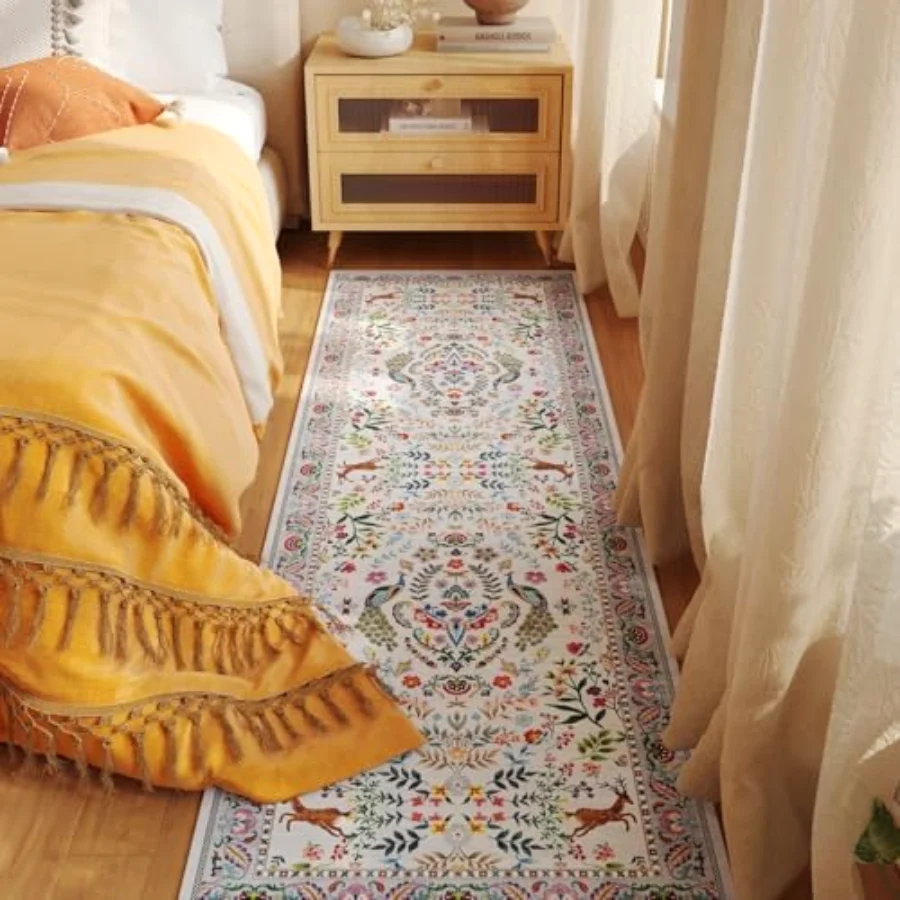 Floral Runner, Multi 2'7" × 8', view 6