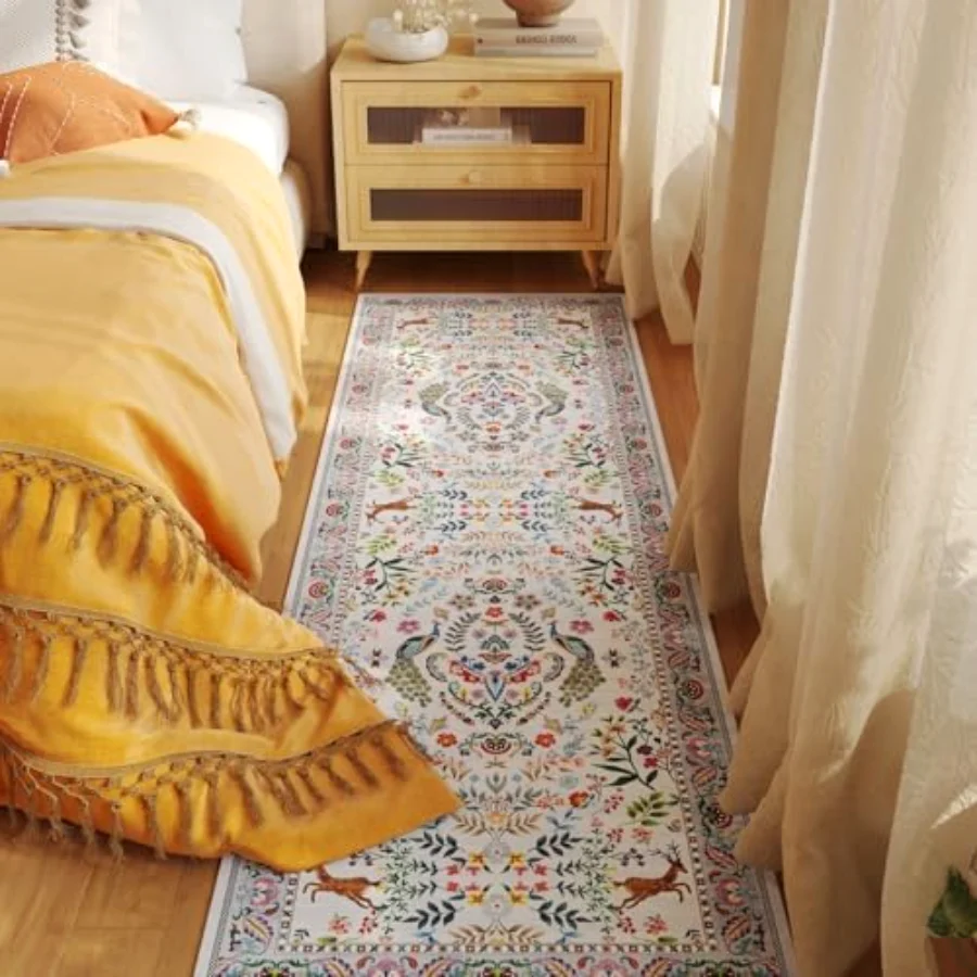 Floral Runner, Multi 2' × 6', view 6