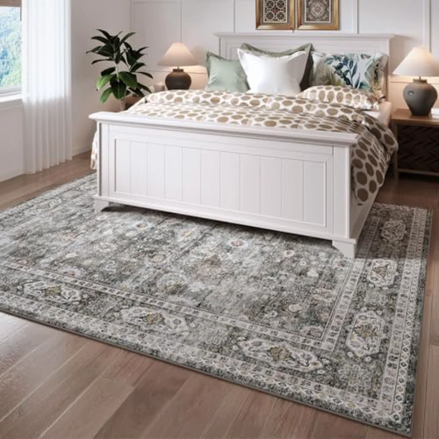 Boho Vintage Runner, Grey 2' × 10', view 6