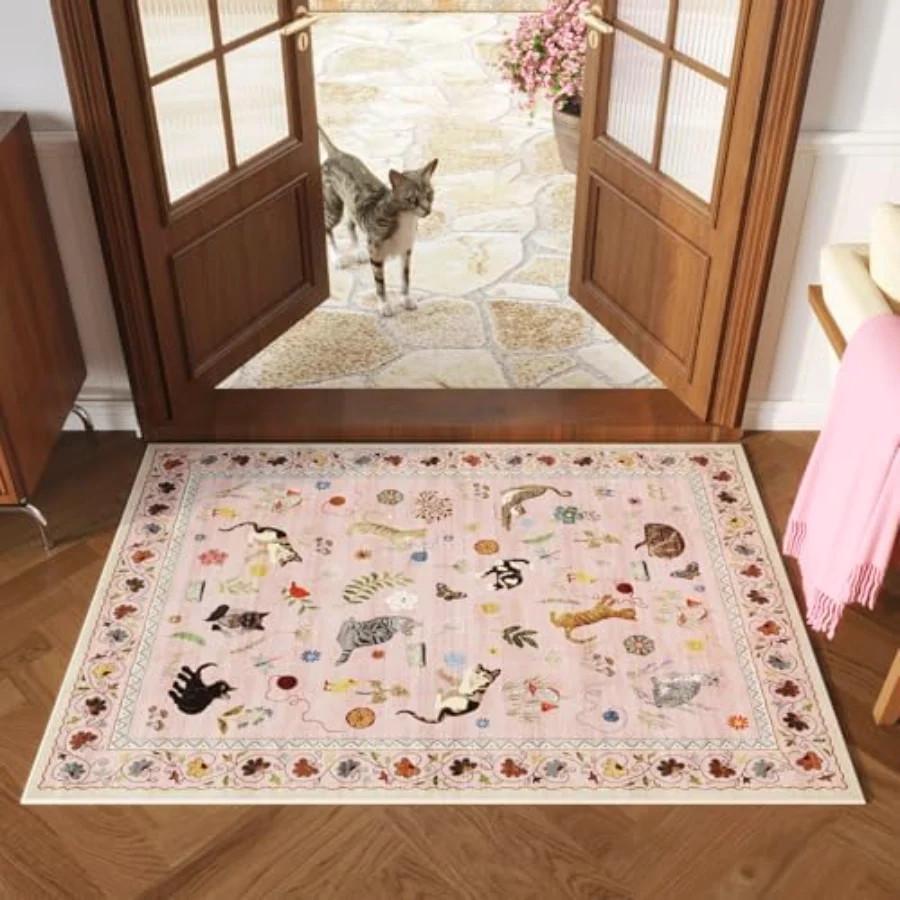 Cat Runner, Pink 2' × 10', view 2