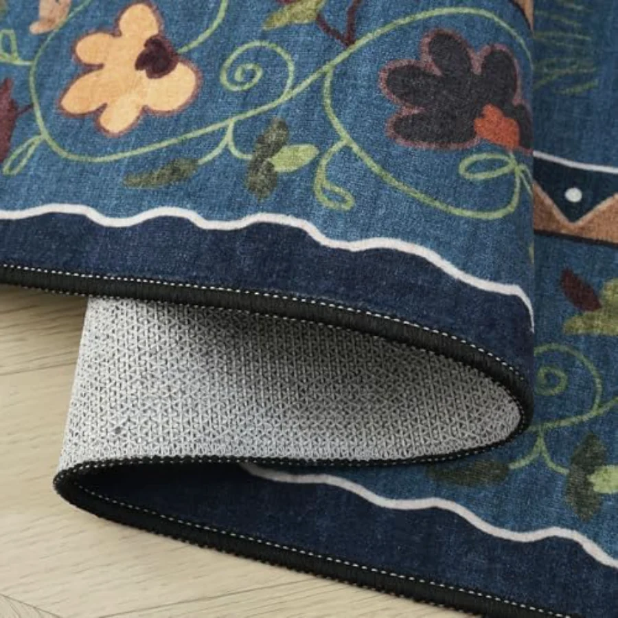 Cat Doormat, Blue 2' × 3', view 6