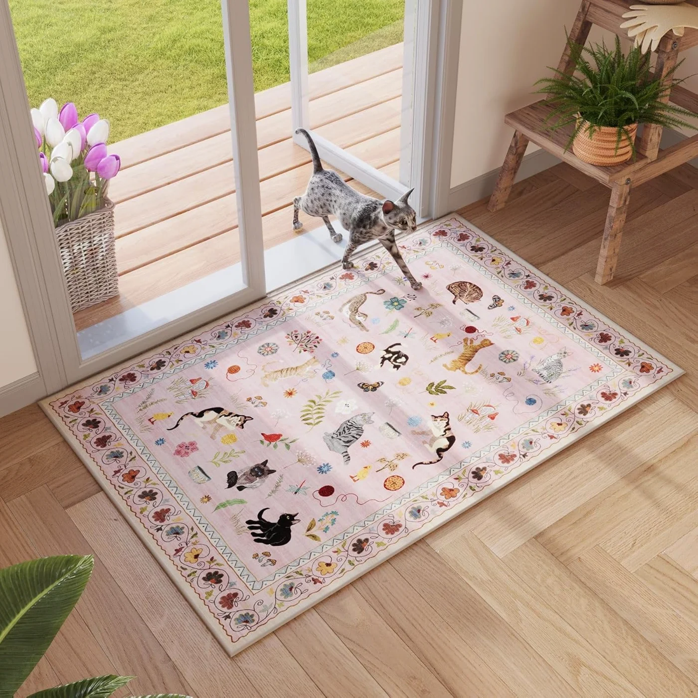 A 3' × 5' rug from the range