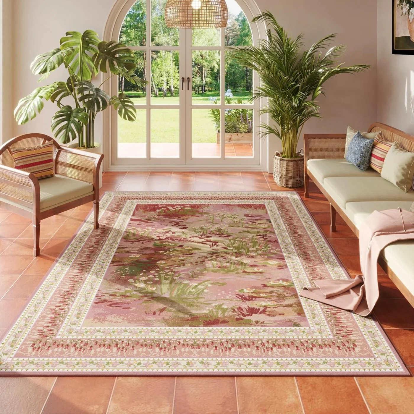 A 4' × 6' rug from the range