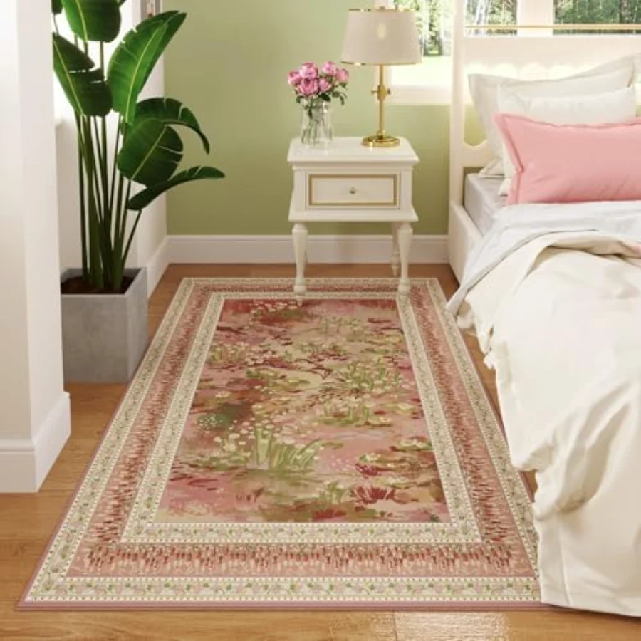 Abstract Area Rug, Pink 8' × 10', view 2