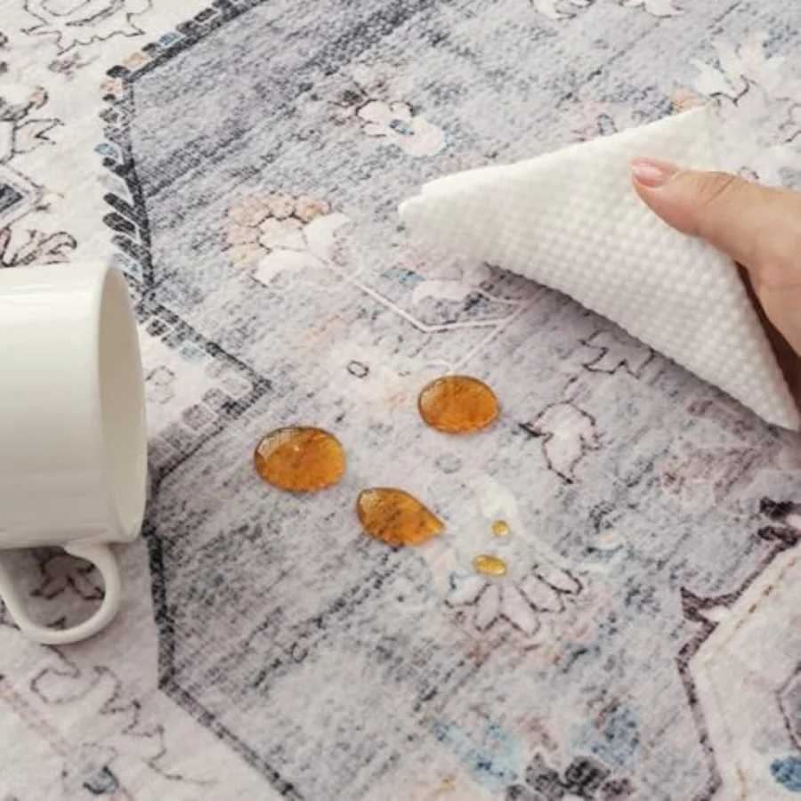 Medallion Area Rug, Ivory 8' × 10', view 5